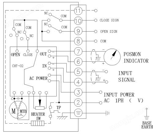 防爆電動(dòng)球閥接線圖